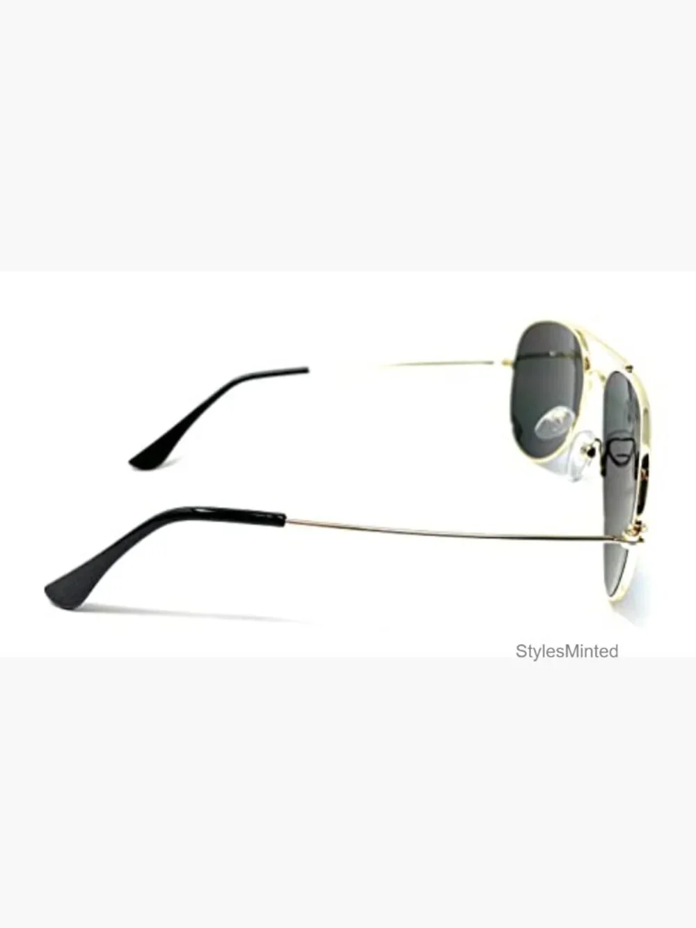 Kids Classic Retro Aviator Sunglasses Metal Frame UV400 Ages 2-5 Small
